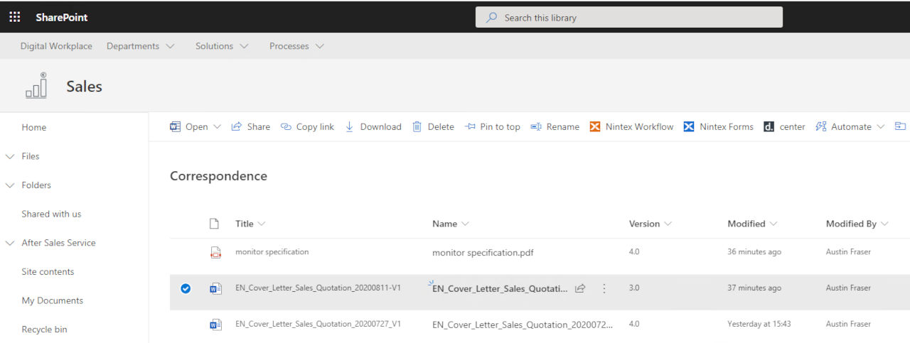 sharepoint vs teams for email archiving