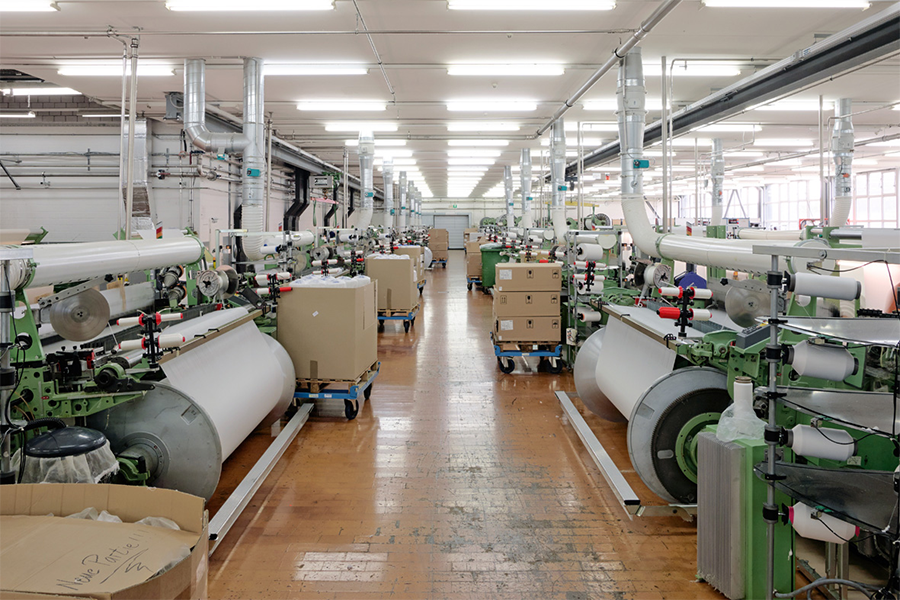 Schoeller Textil AG machine room