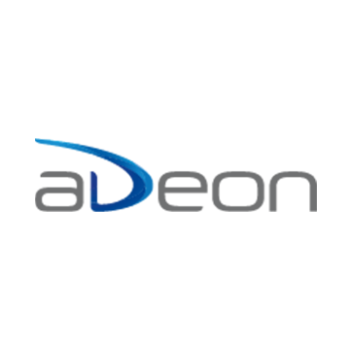Logo of adeon AG, based in Altendorf, Switzerland.