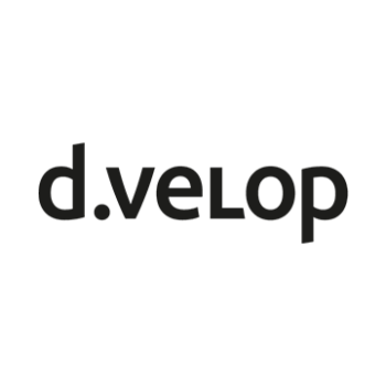 Logo d.velop GmbH based in Vienna, Austria.