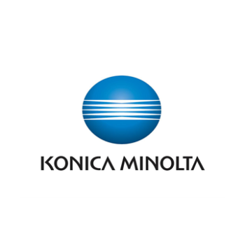 Logo of the Konica Minolta business unit based in Stuttgart, Germany.