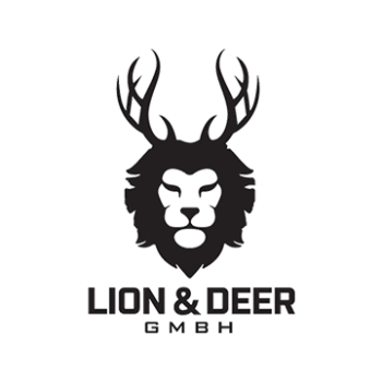 Logo of Lion & Deer GmbH, based in Bergisch Gladbach, Germany.