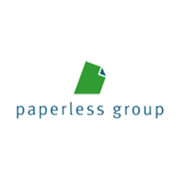 Logo of Paperless Solutions GmbH based in Cologne, Germany.