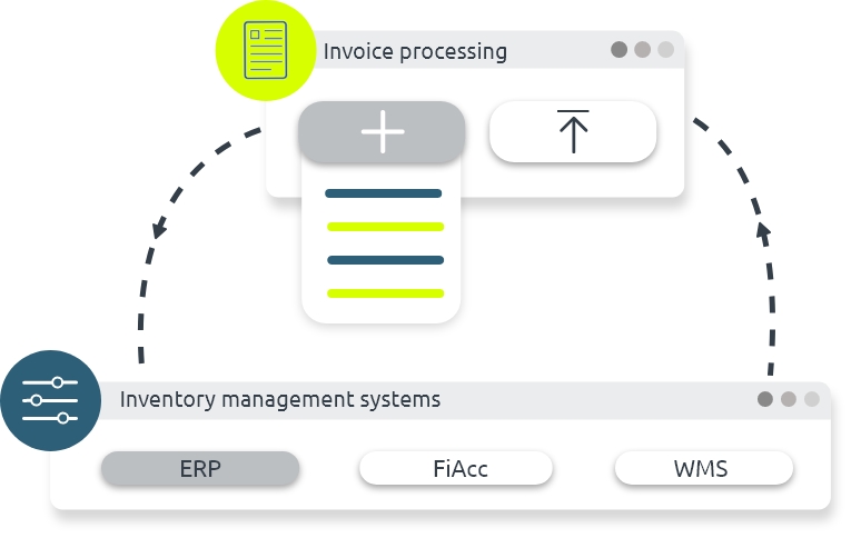 The digital invoice processing seamlessly integrates into existing systems