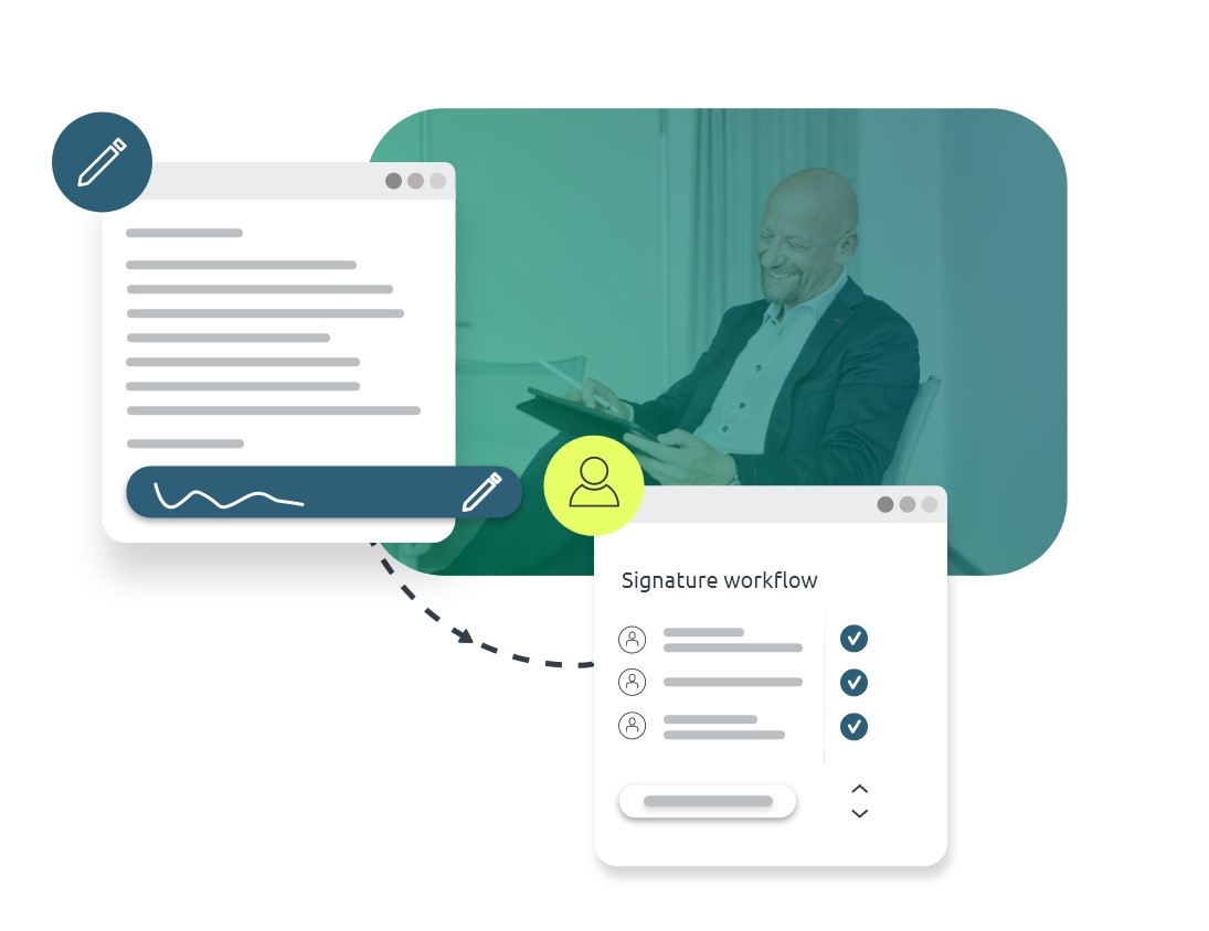 Contract signature workflow