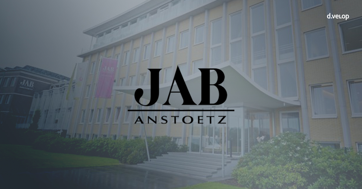 Jab Anstoetz uses d.velop products in the company and is a reference customer.